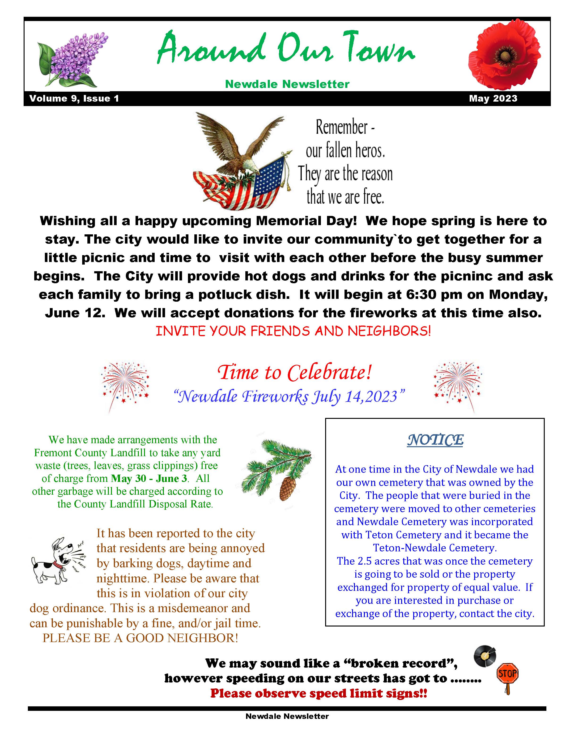 Around Our Town 2023-05